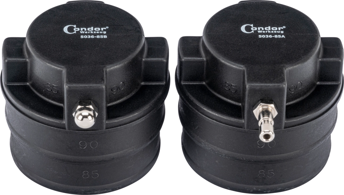 Prüfstopfen-Set, 2-tlg., ø 85 + 90 mm