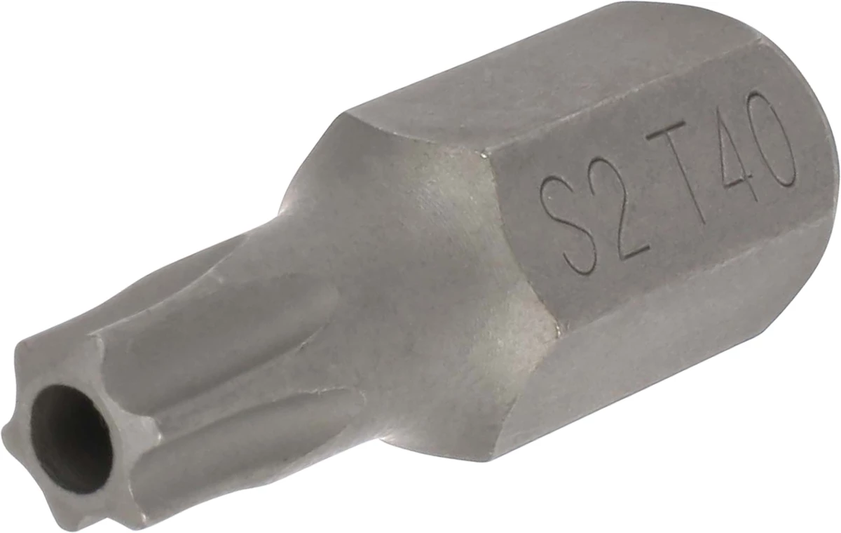 Bit, 10 mm 6-kant, T-Profil SLB T40x30 mm