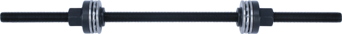 Druckspindel mit Muttern, 350 mm lang, M12