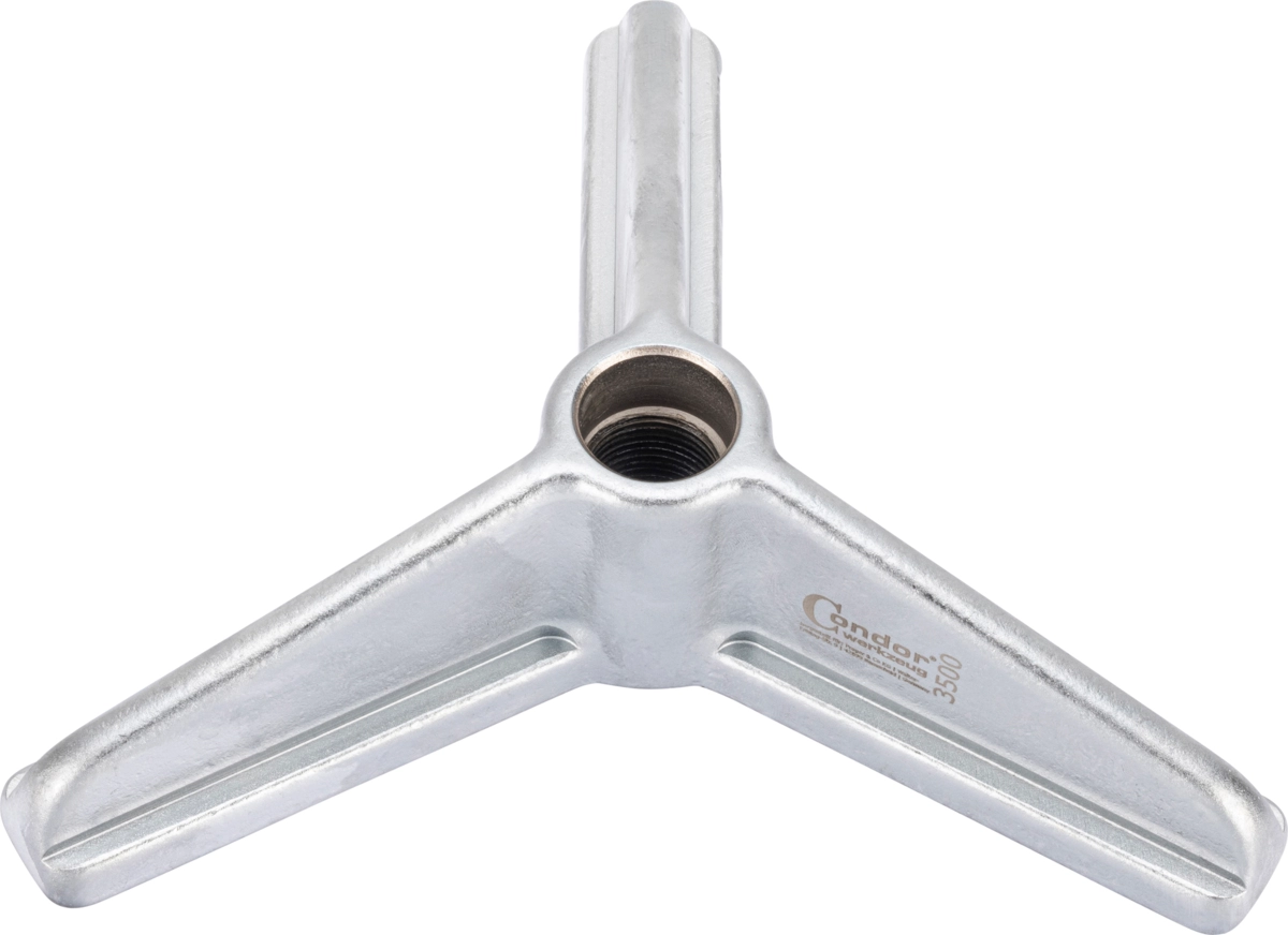 Traverse, 3-armig, 50-160 mm