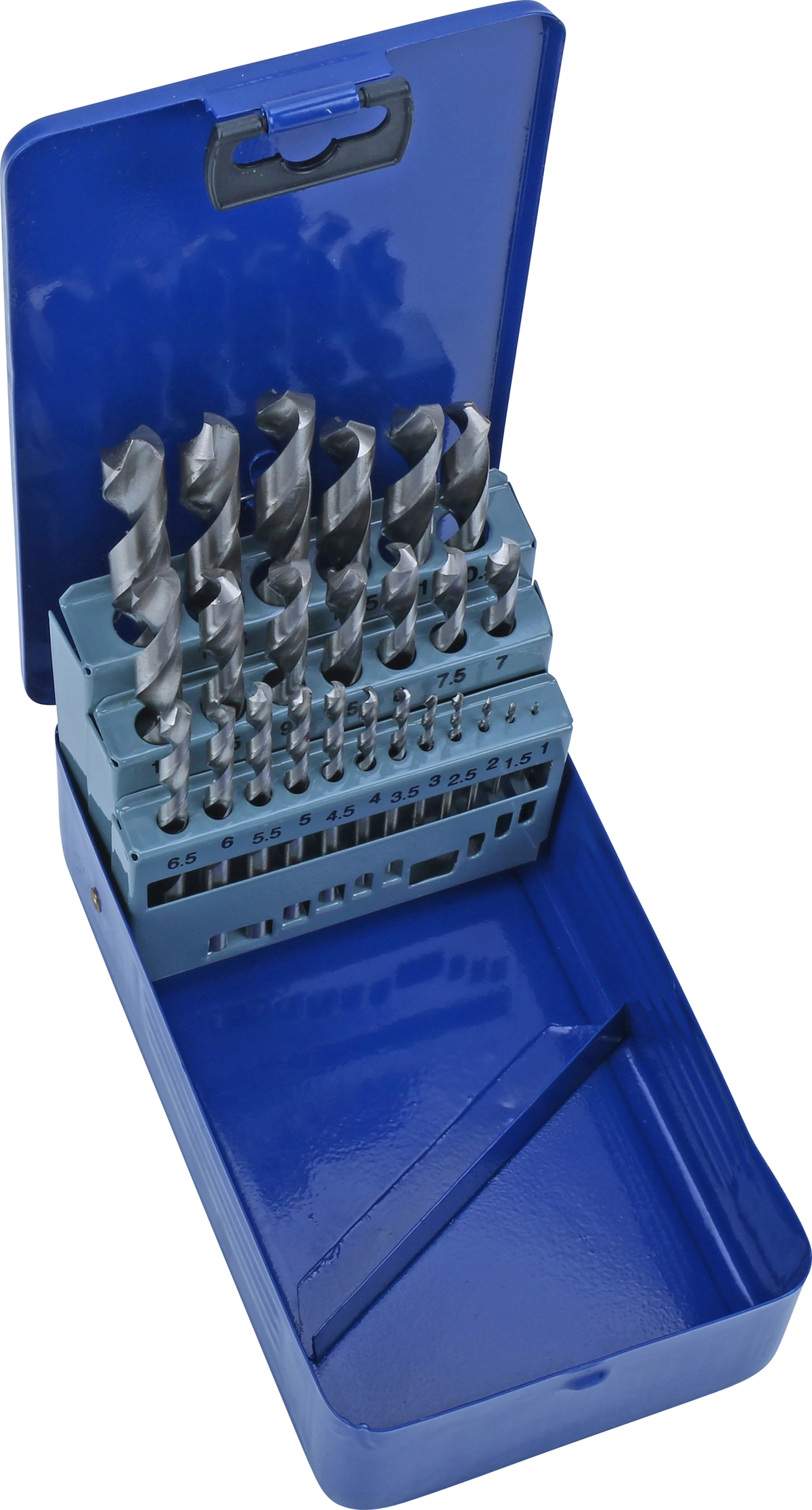 HSS-Spiralbohrer-Satz, 25-tlg., 1-13 mm