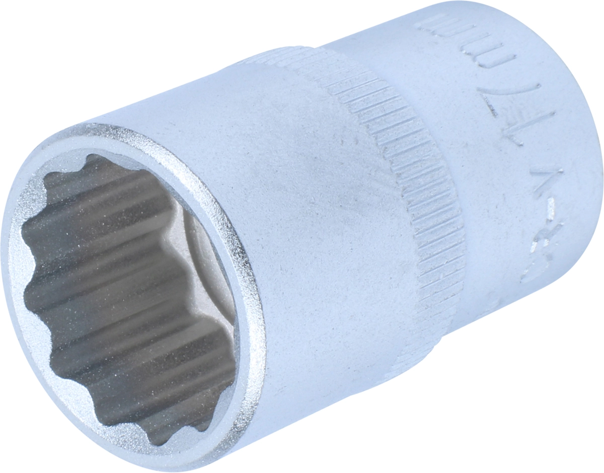 Stecknuss, 1/2", 12-kant 17 mm