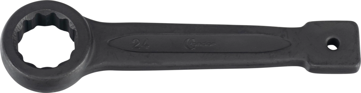 Schlag-Ringschlüssel, 24 mm, 163 mm lang