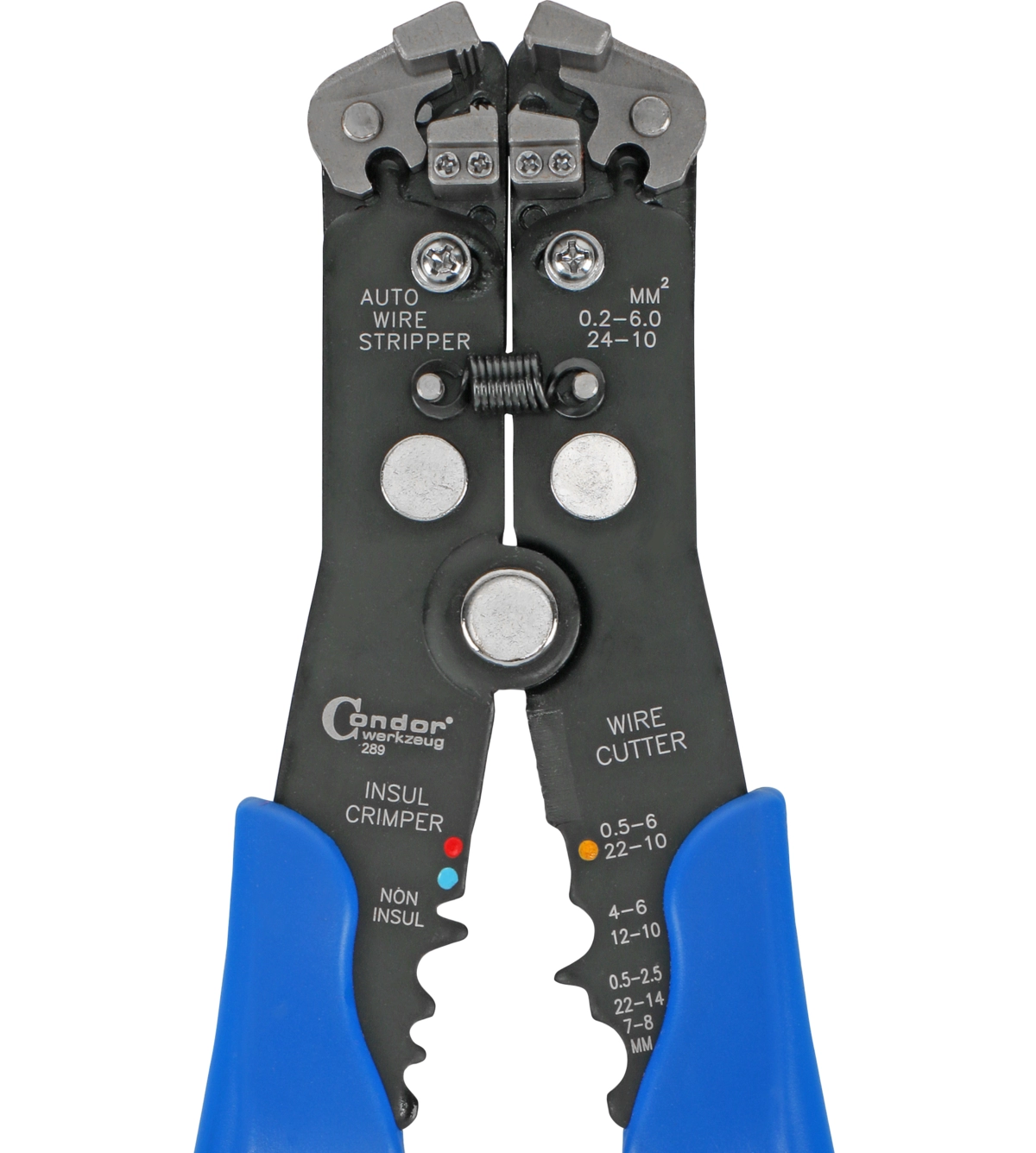 Automatische Abisolierzange, 210 mm, für 0.13-6.00 mm²