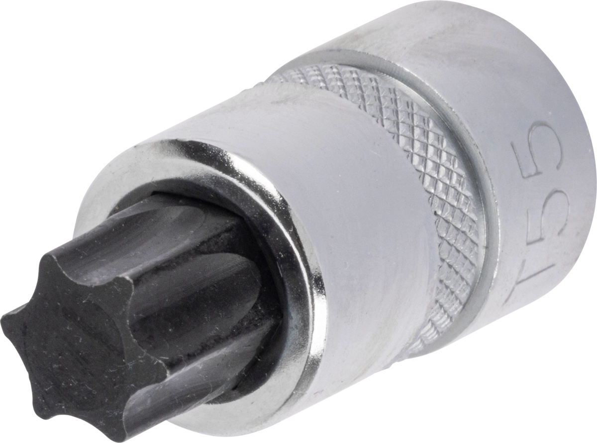 Bit-Stecknuss, 3/8", extra kurz, T-Profil T55x32 mm