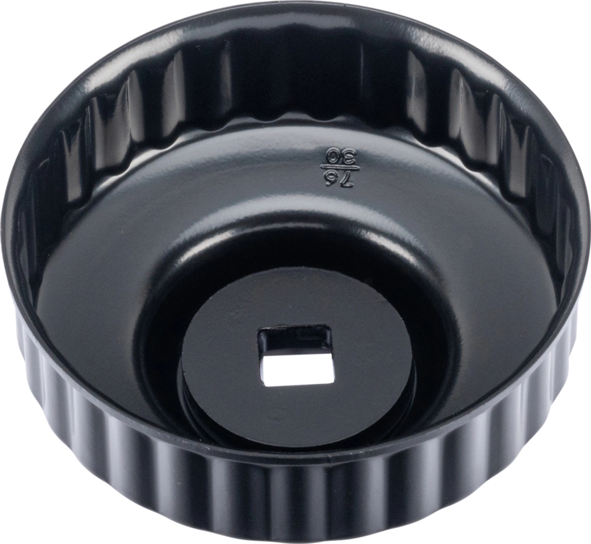 Ölfilterkappe, 3/8", 76 mm x 30 Rillen