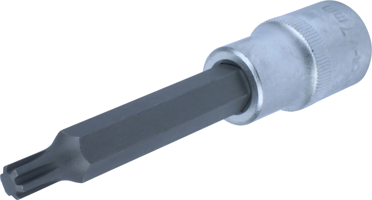 Bit-Stecknuss, 1/2", Keilnut M7x100 mm