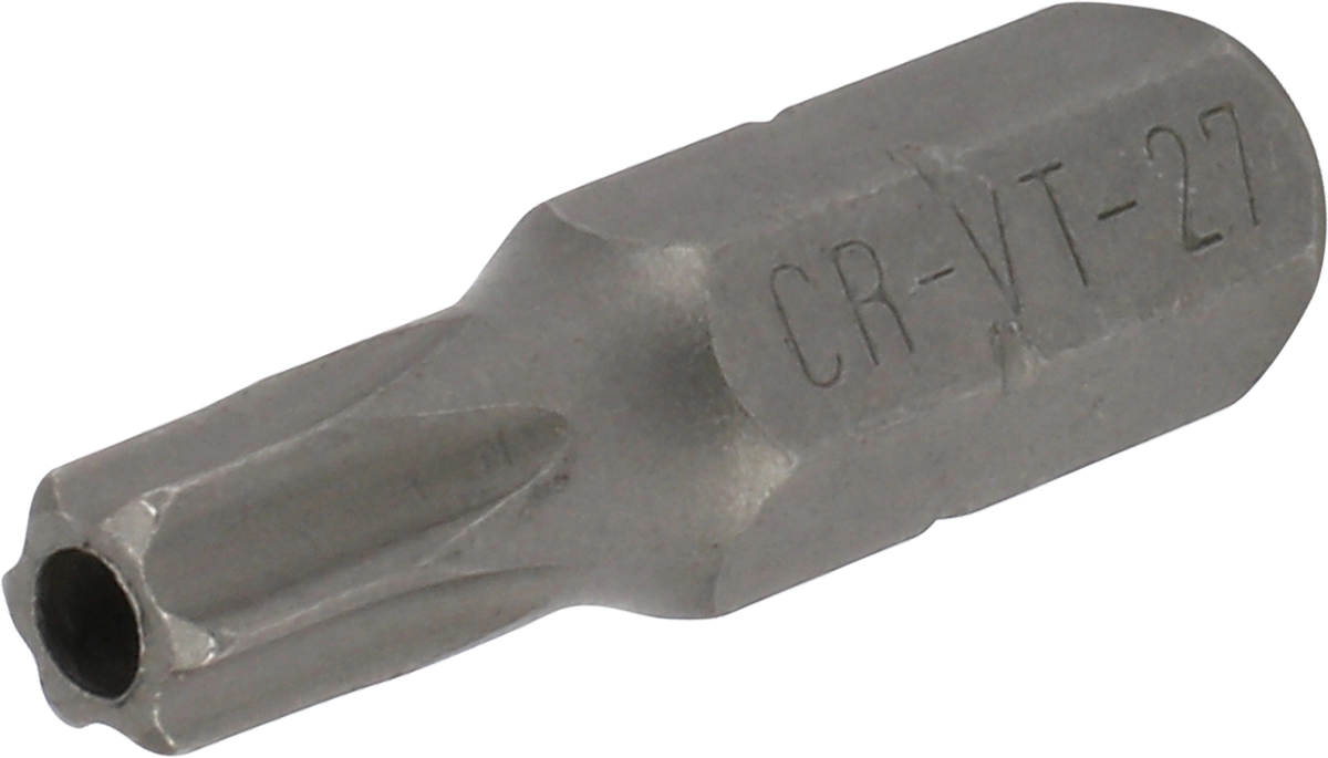 Bit, 1/4" 6-kant, T-Profil SLB T27x25 mm