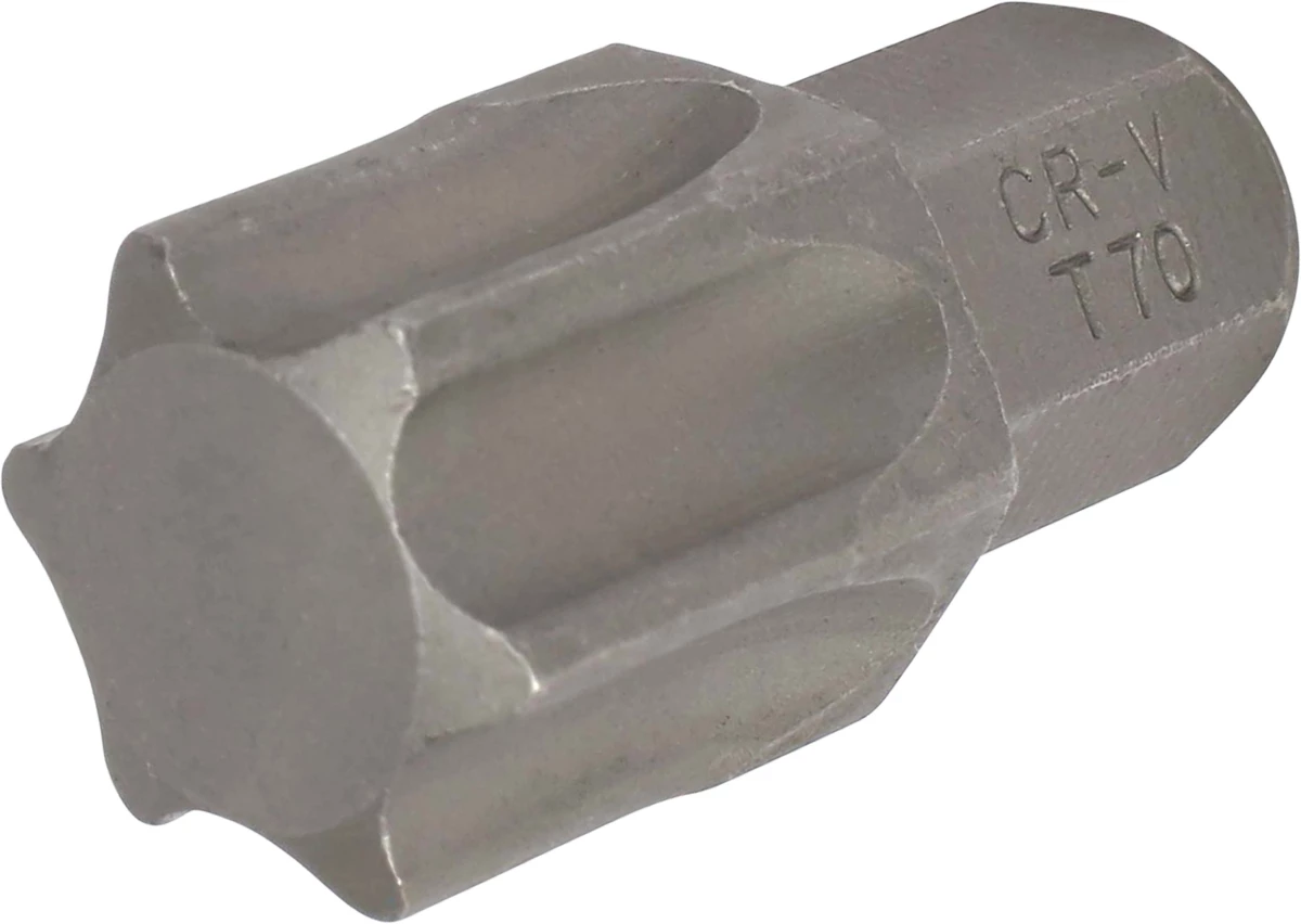 Bit, 10 mm 6-kant, T-Profil T70x30 mm