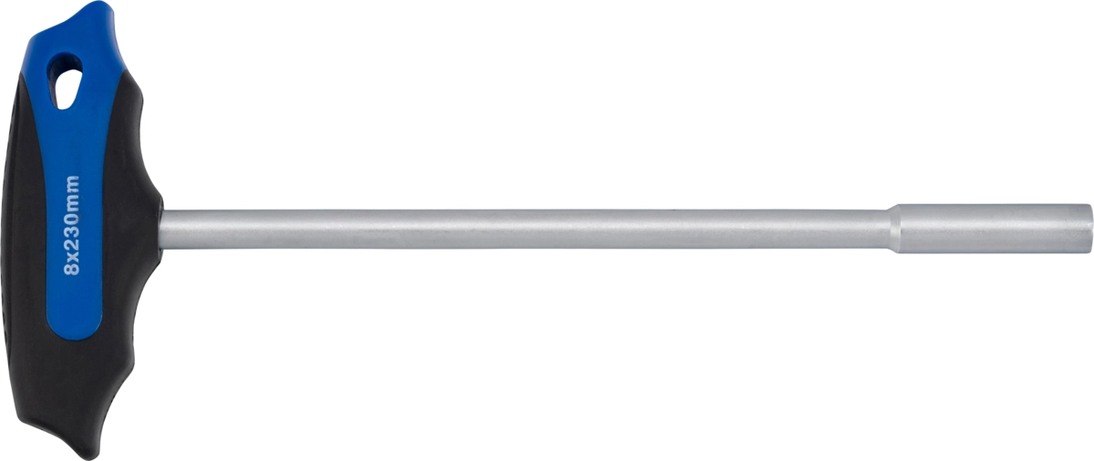 T-Griff-Steckschlüssel, 230 mm, 6-kant 8 mm