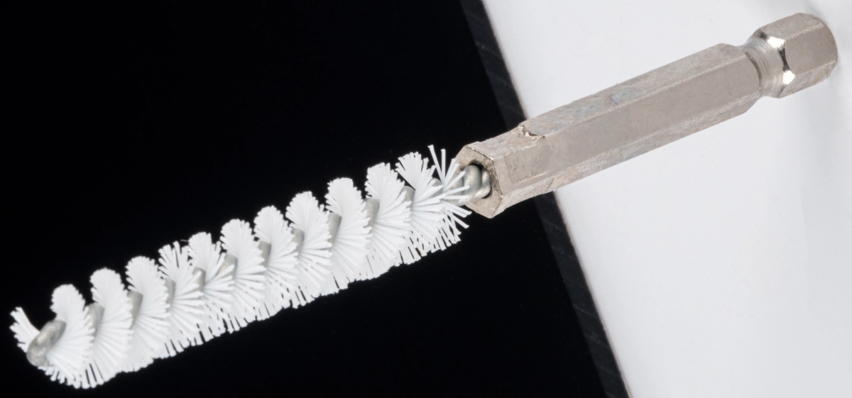 Rundbürste, Nylon, ø 10 mm