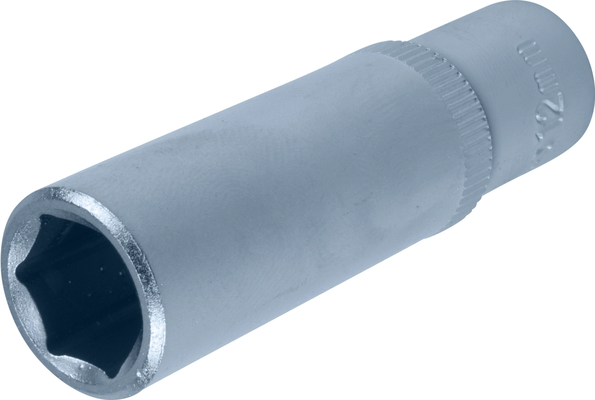 Stecknuss, 3/8", 6-kant 12 mm, tief