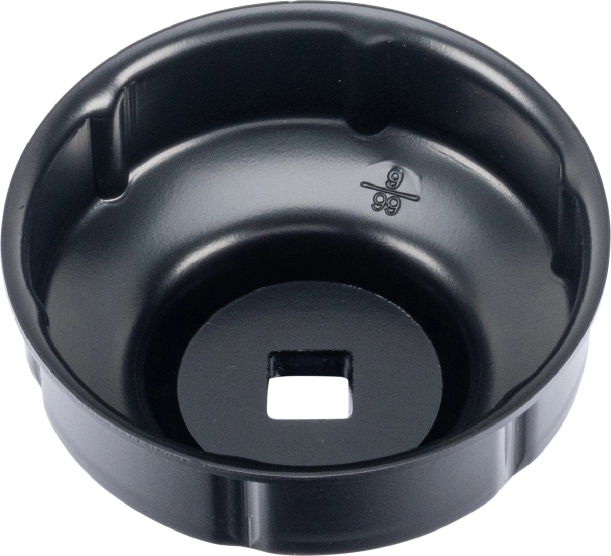 Ölfilterkappe, 3/8", 66 mm x 6 Rillen