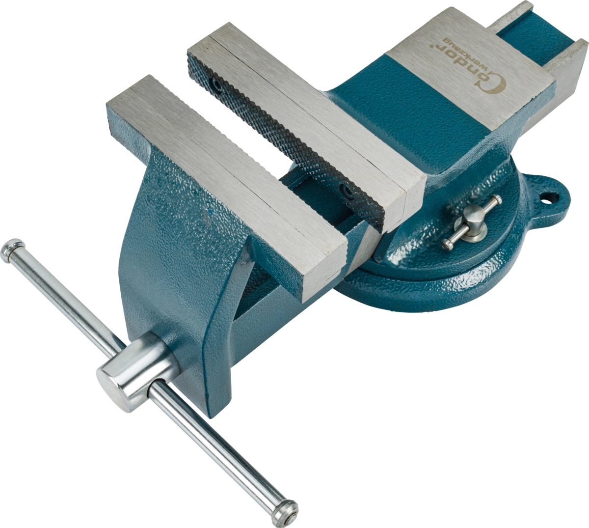Ganz-Stahl-Schraubstock, Backenbreite 150 mm