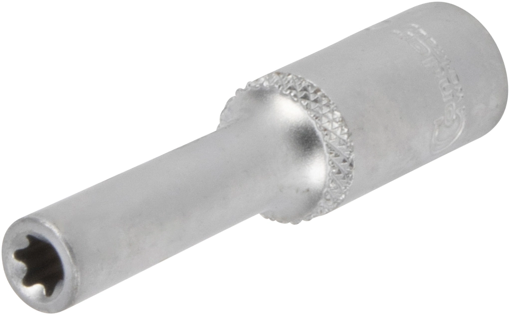 Stecknuss, 1/4", E-Profil E5, tief