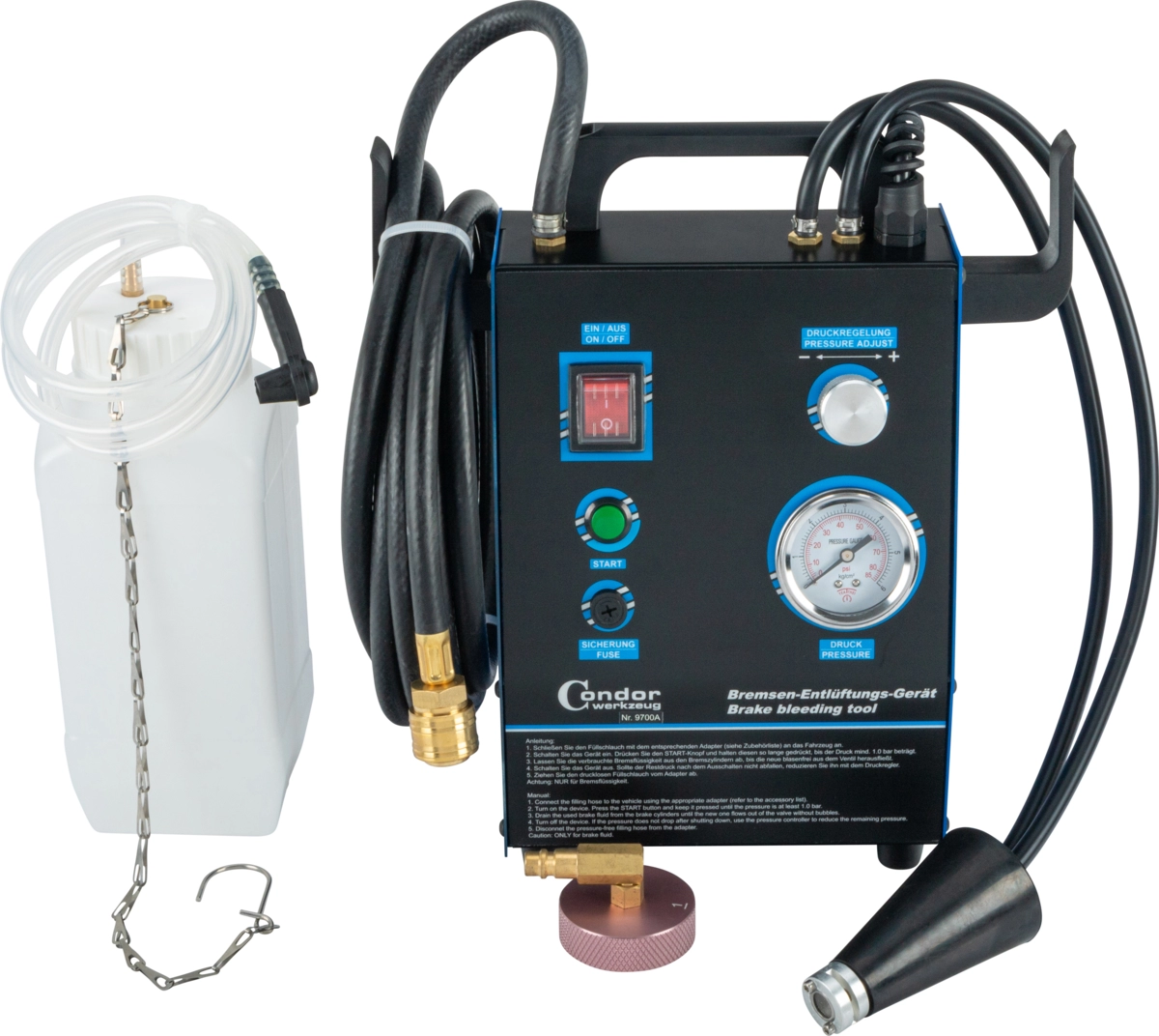 Bremsen-Entlüftungs-Gerät, elektrisch, 220V