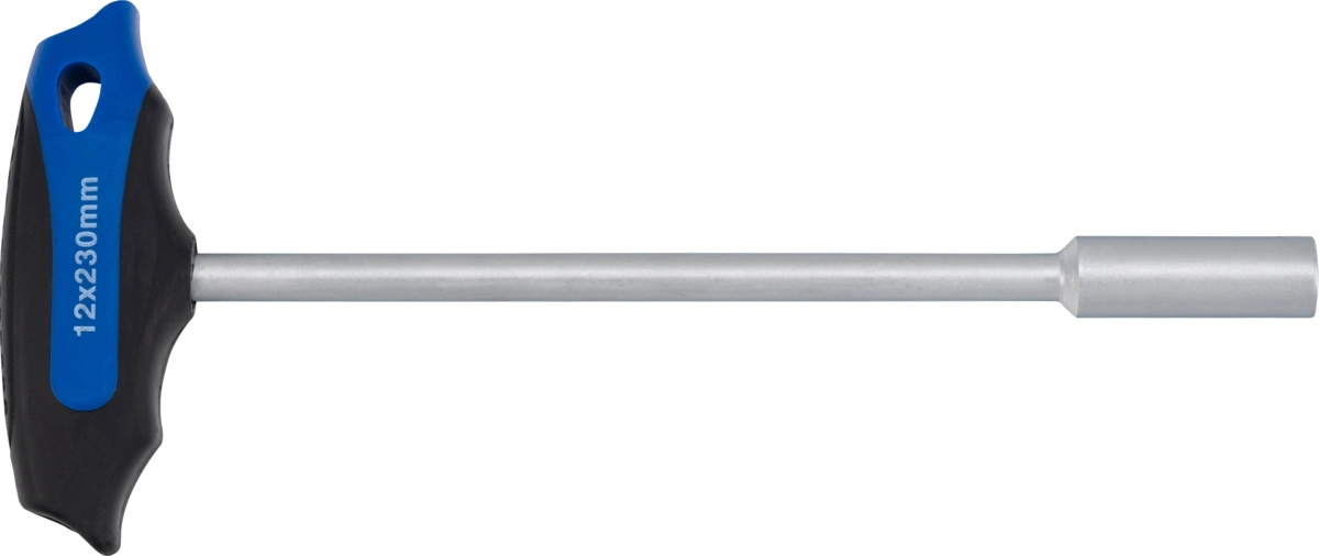 T-Griff-Steckschlüssel, 230 mm, 6-kant 12 mm