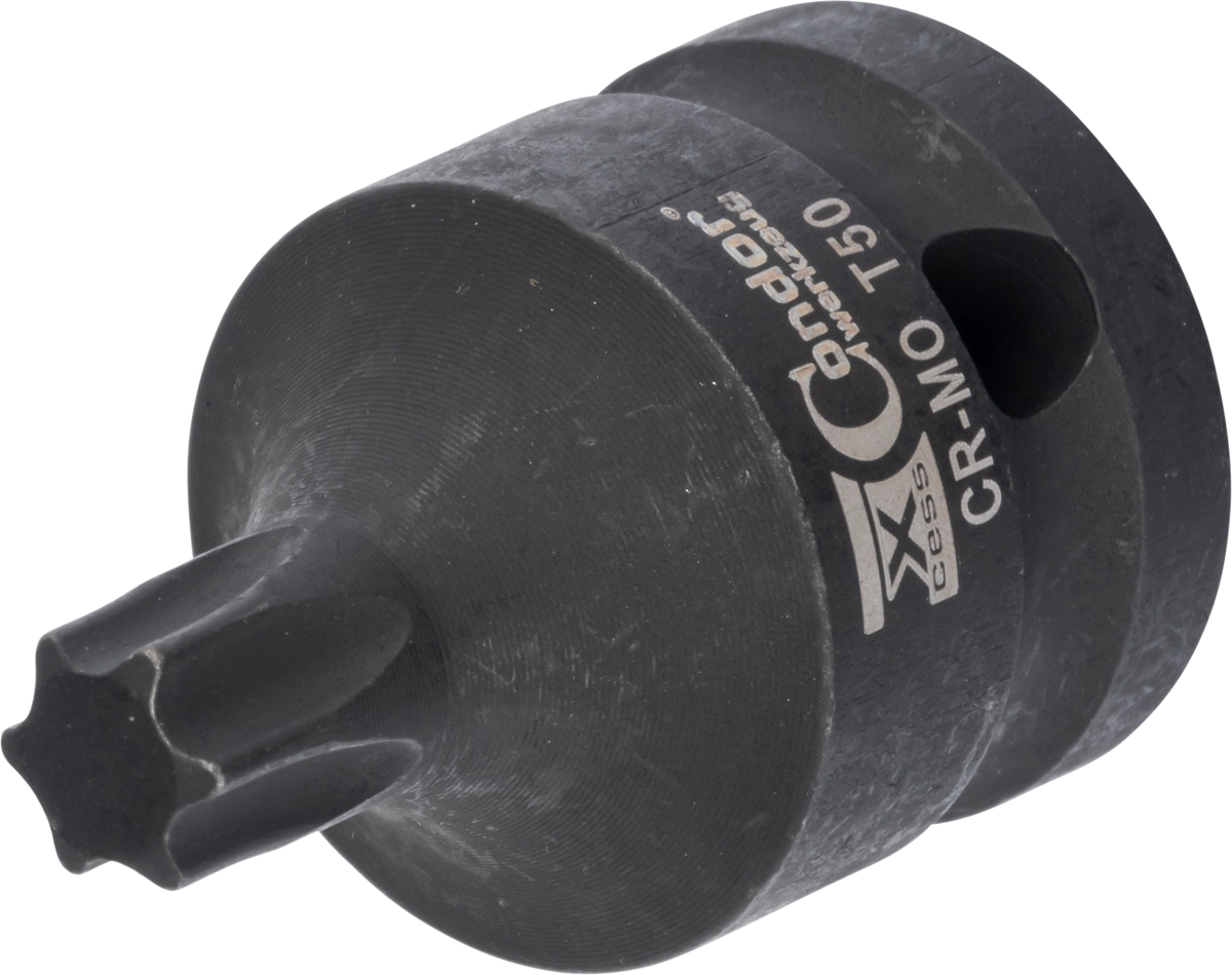 Kraft-Bit-Stecknuss, 1/2", T-Profil T50x40 mm