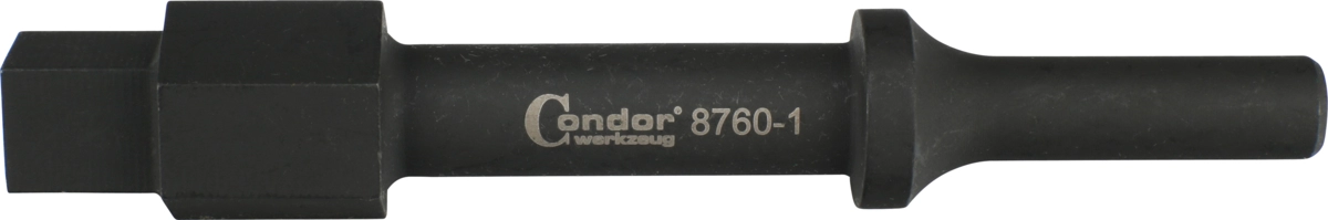 Steckschlüssel-Schlagadapter, 1/2" + 19 mm 6-kant, ø 10 mm