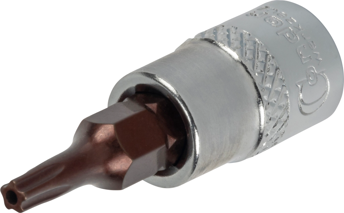 Bit-Stecknuss, xcess performance, 1/4", Fünfstern SLB TS15x37 mm