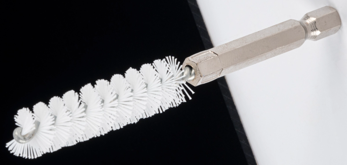 Rundbürste, Nylon, ø 12 mm