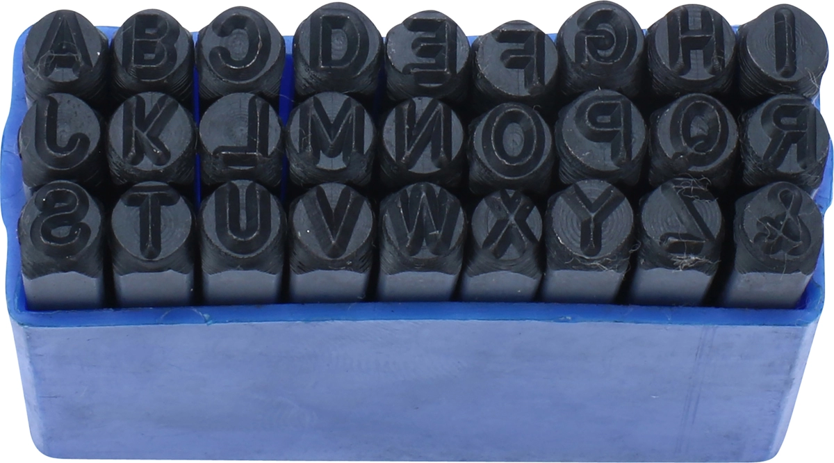 Schlagbuchstaben, 4 mm