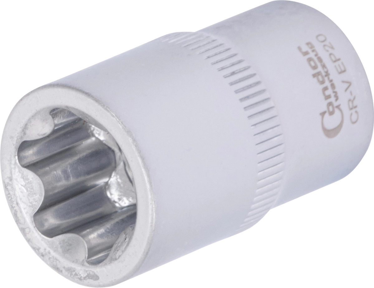 Stecknuss, 1/2", E-Plus-Profil EP20