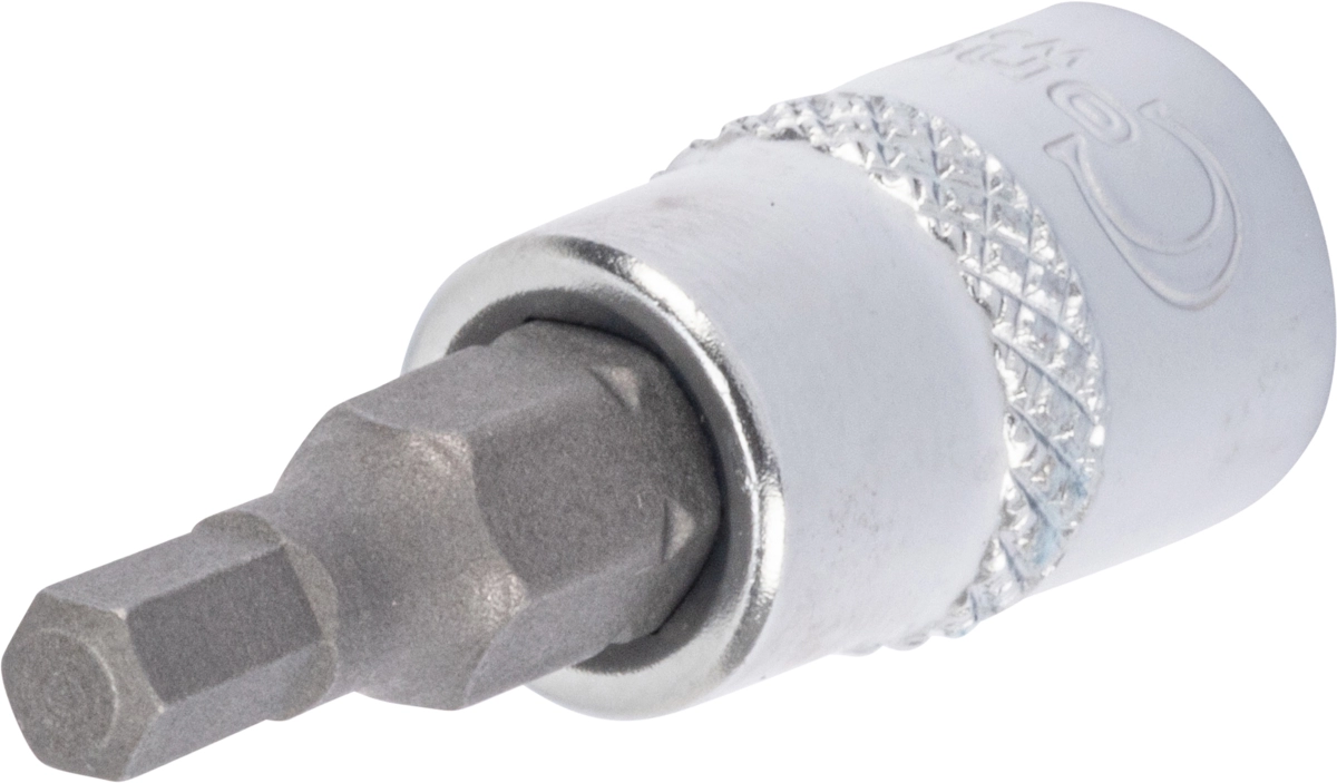 Bit-Stecknuss, xcess performance, 1/4", Innensechskant 4x37 mm