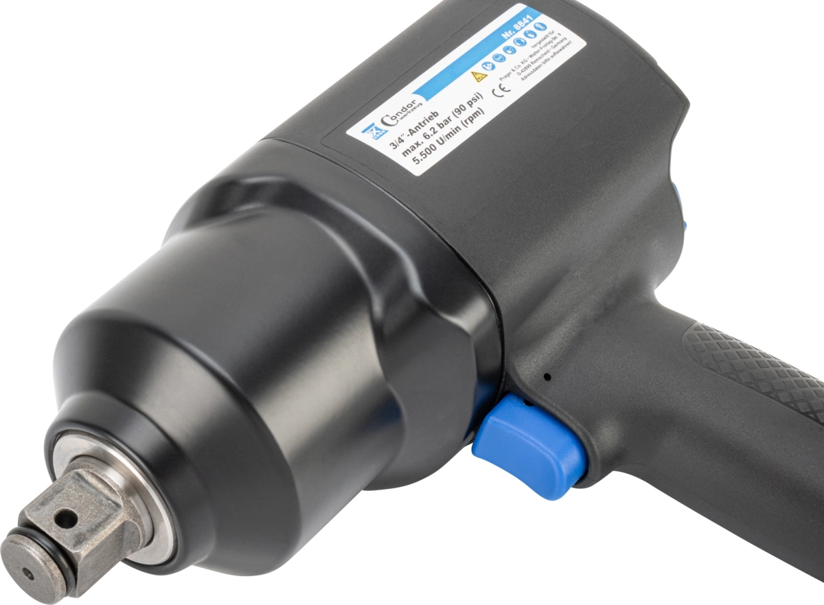 Druckluft-Schlagschrauber, 3/4″, max. 2034 Nm