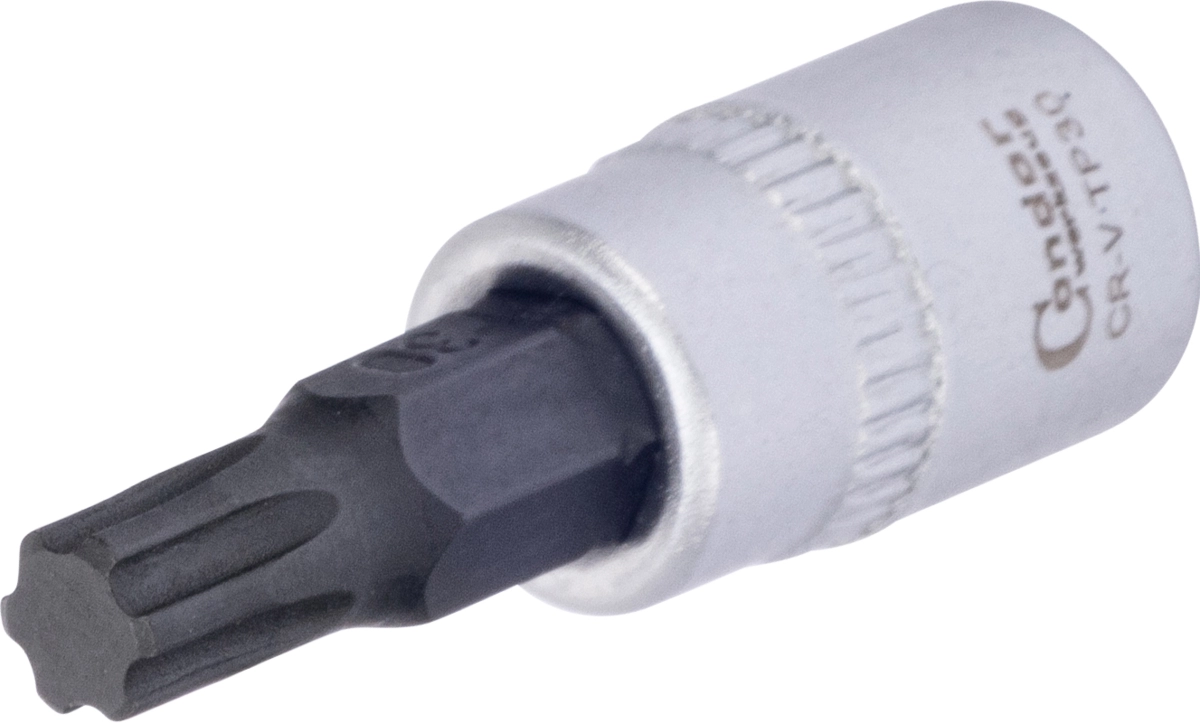 Bit-Stecknuss, 1/4", T-Plus-Profil TP30x37 mm