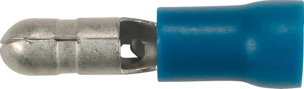 Rundstecker, 100 St., blau, 1.0-2.5 mm², ø 5