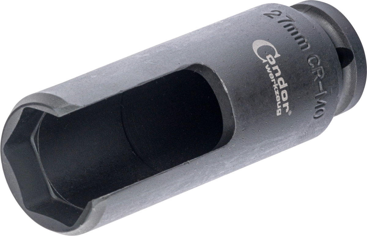 Spezial-Steckschlüssel, 1/2", 6-kant 27 mm
