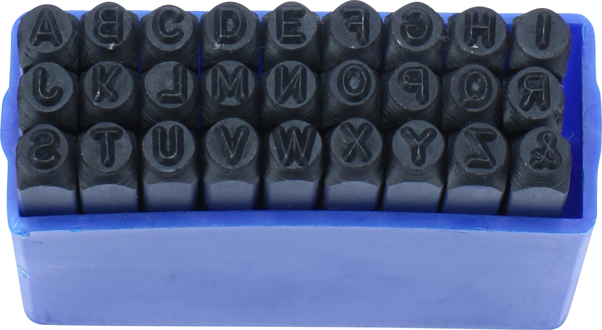 Schlagbuchstaben, 3 mm