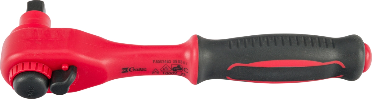 Hebelumschaltknarre, VDE, 3/8"