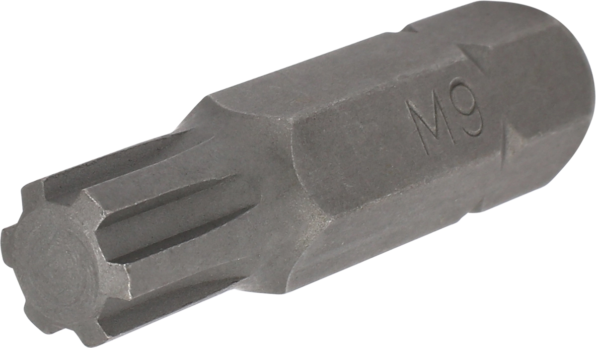 Bit, 10 mm 6-kant, Keilnut M9x40 mm