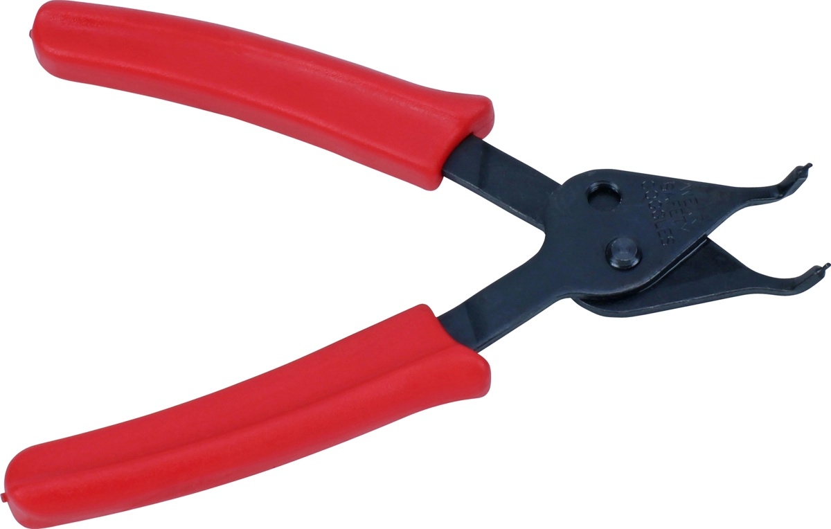 Sprengringzange, gebogen 45°, Spitzen ø 1.0 mm