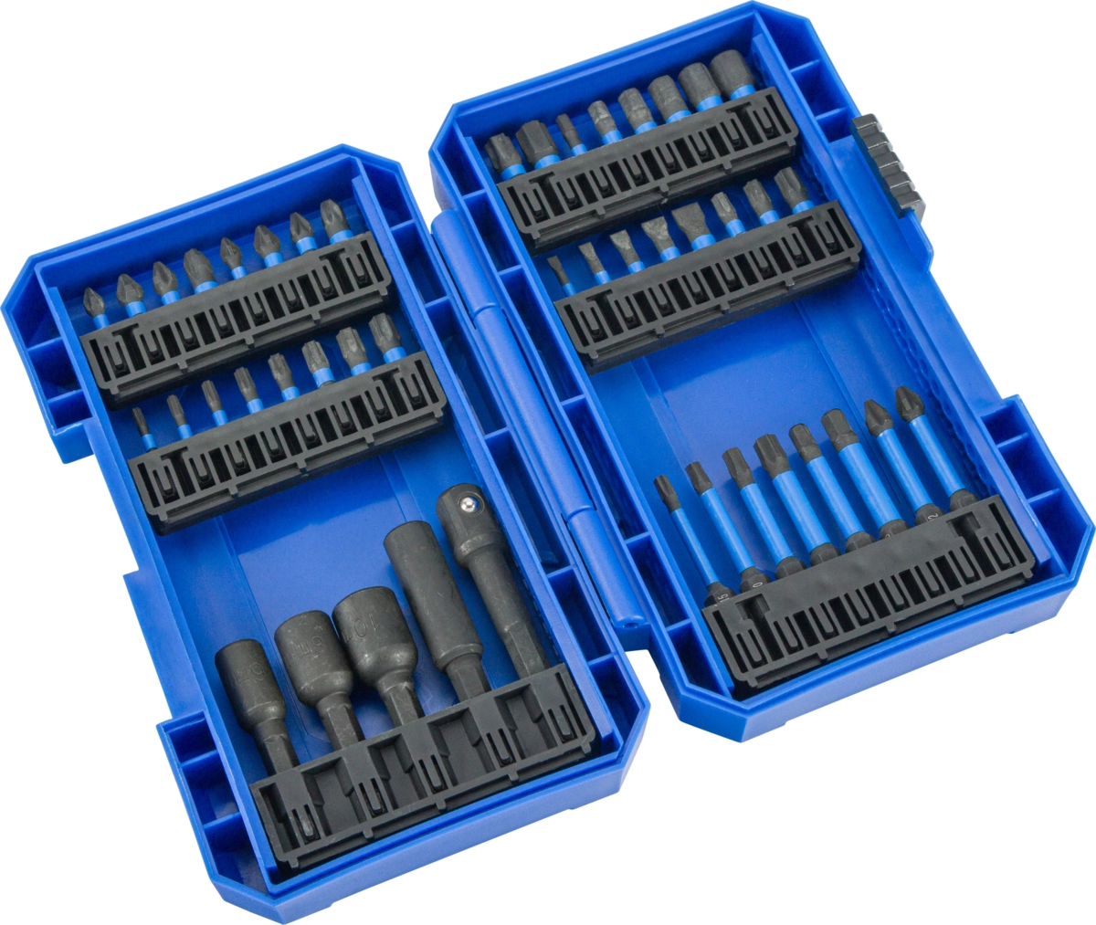 Power-Bit-Sortiment, 45-tlg., 1/4" 6-kant