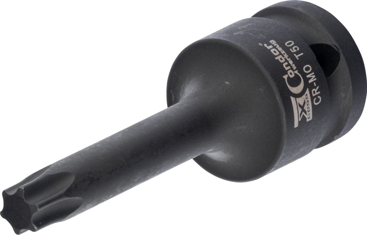 Kraft-Bit-Stecknuss, 1/2", T-Profil T50x78 mm