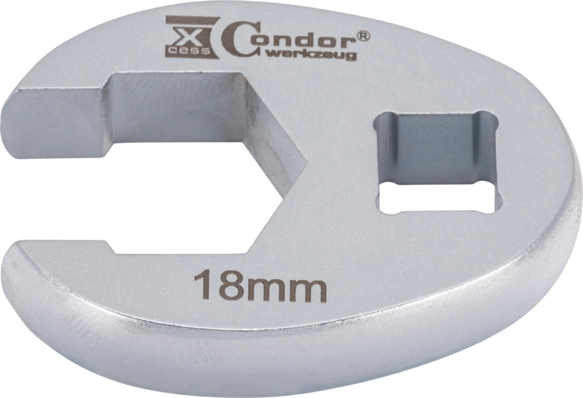Hahnenfuss-Schlüssel, 3/8", 18 mm