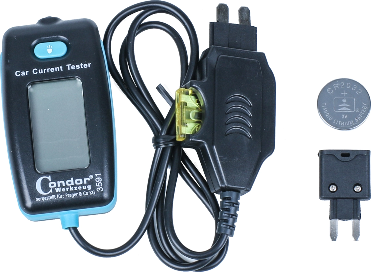 Digitales Sicherungs-Amperemeter, für 12V / 24V Systeme